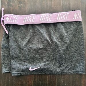 Nike Black and Pink Sports Shorts